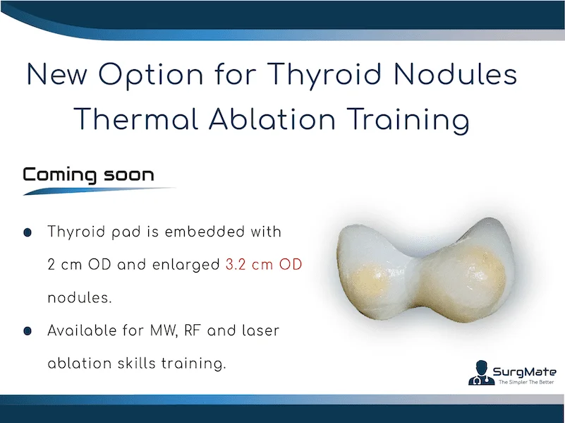New Option for Thyroid Nodules Thermal Ablation Training!&nbsp;