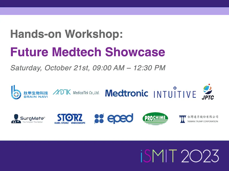 Upcoming Event: SurgMate at iSMIT 2023 