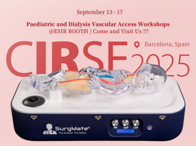 SurgMate Showcases Simulation Platforms at CIRSE 2025 as ESIR’s Educational Partner